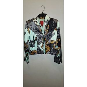 JS COLLECTION SILK BLAZER 